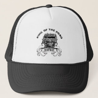 Jeepney king of the road trucker hat