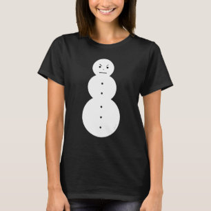 Jeezy Snowman Angry Snowman Jeezy Snowman T-Shirt