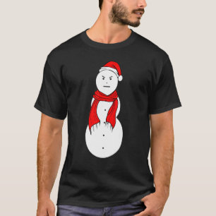 Jeezy Snowman Mad Snowman Christmas T-Shirt