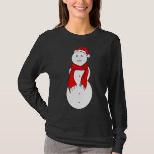 Jeezy Snowman Mad Snowman Christmas T-Shirt