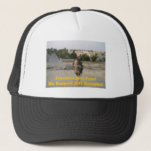 jeff4, Freedom Isn't Free!We Support Jeff Gonza... Trucker Hat