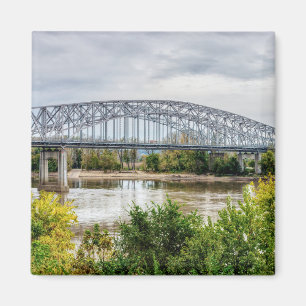 Jeff City Bridge Magnet