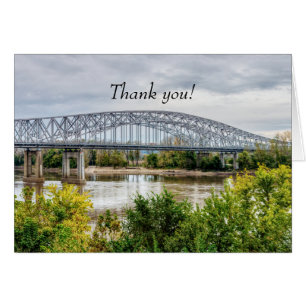 Jeff City Bridge Thank you Card