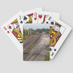 Jeff City Railroad Tracks Playing Cards