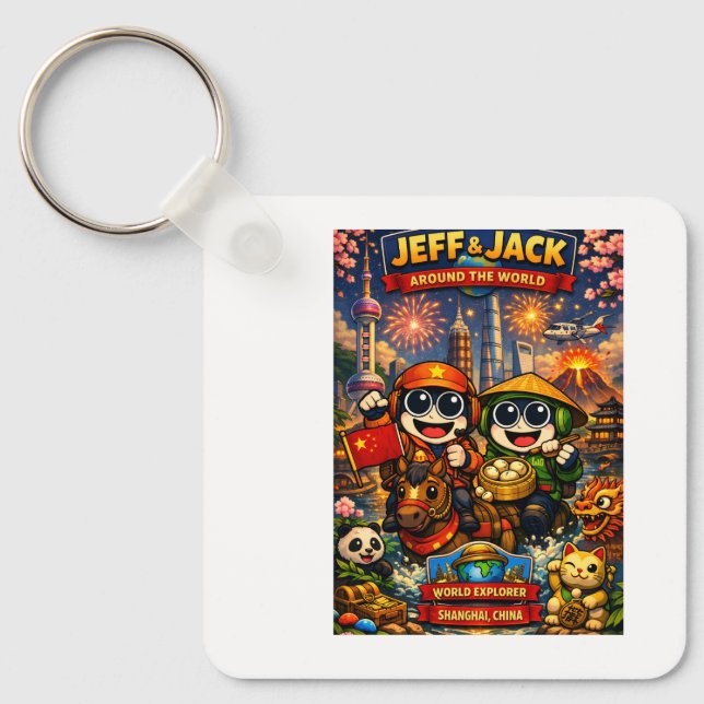 Jeff Key Ring (Front)