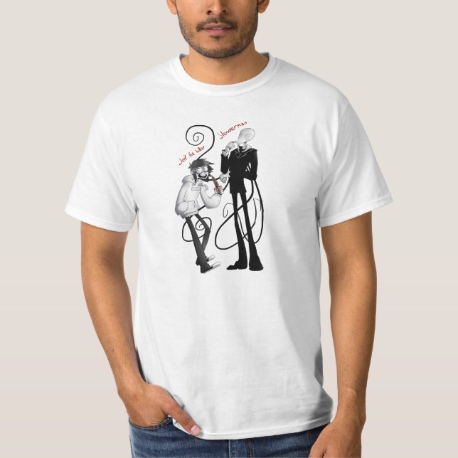 Jeff the Killer Slender Man T-Shirt (Front)
