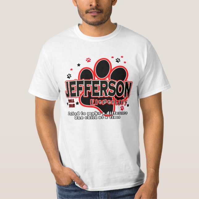 Jefferson Elementary T-Shirt (Front)