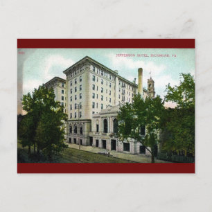 Jefferson Hotel, Richmond, Virginia Vintage Postcard