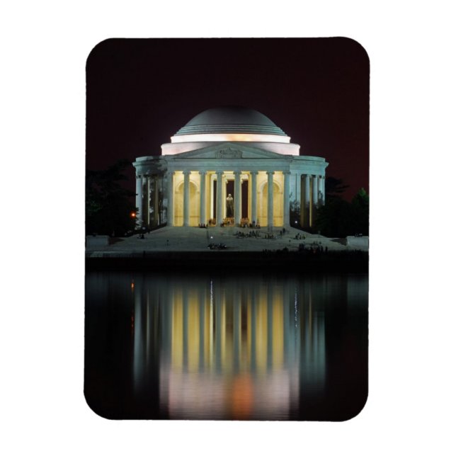 Jefferson Memorial Magnet (Vertical)