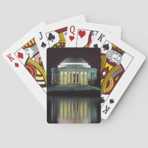 Jefferson Memorial Playing Cards