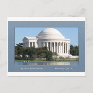 Jefferson Memorial Post Card