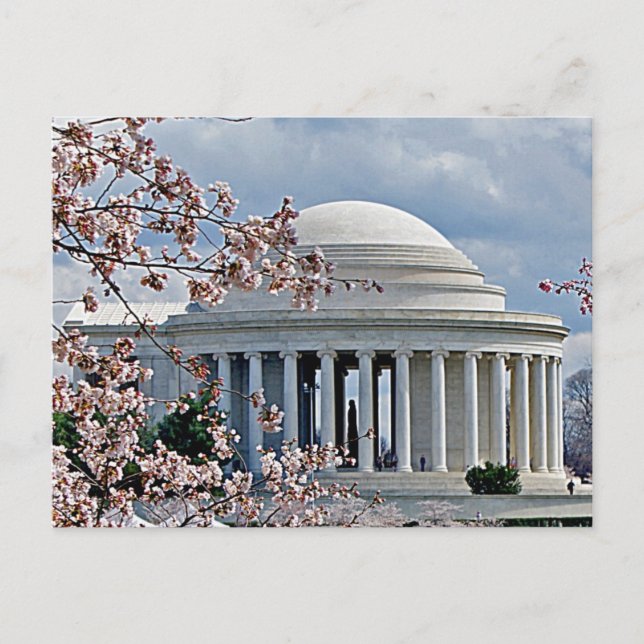 Jefferson Memorial PostCard (Front)