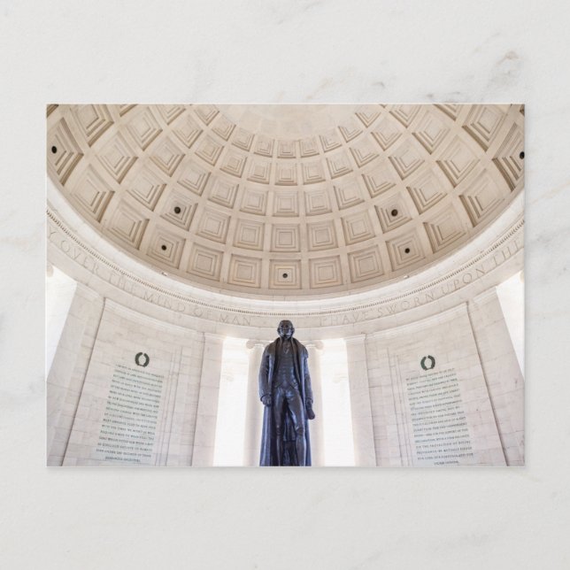 Jefferson Memorial Postcard (Front)
