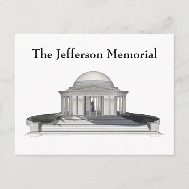 Jefferson Memorial: Postcards (Front)