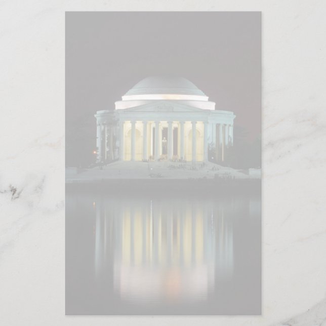 Jefferson Memorial Stationery (Front)