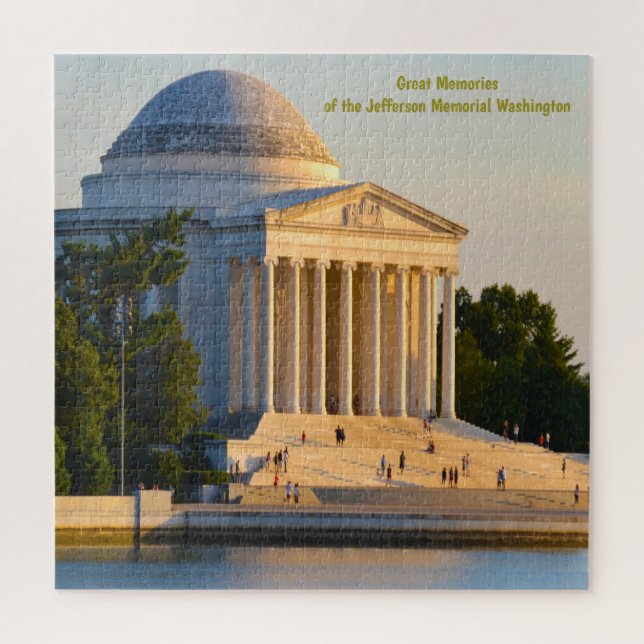 Jefferson Memorial Washington DC. Jigsaw Puzzle (Vertical)