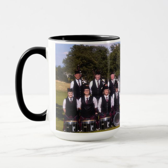 Jefferson Pipe Band Mug (Left)