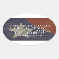 Jefferson Quote on Liberty and Tyranny