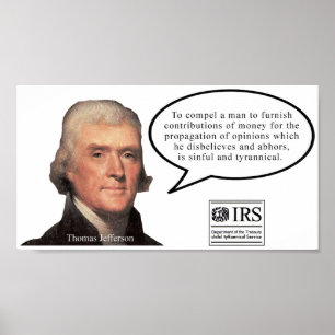 Jefferson Quote poster