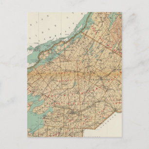 Jefferson, St Lawrence counties Postcard
