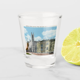Jefferson St., Syracuse, New York Vintage Shot Glass