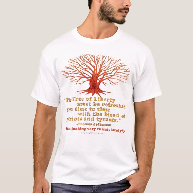 Jefferson Tree of Liberty T-Shirt (Front)
