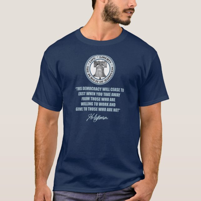 Jefferson -Welfare State T-Shirt (Front)