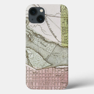 JEFFERSONVILLE, INDIANA: MAP iPhone 13 CASE