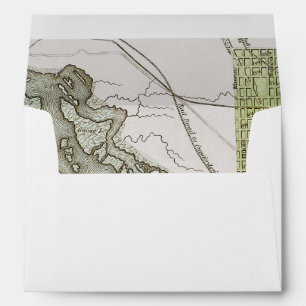 JEFFERSONVILLE, INDIANA: MAP ENVELOPE