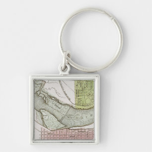 JEFFERSONVILLE, INDIANA: MAP KEY RING