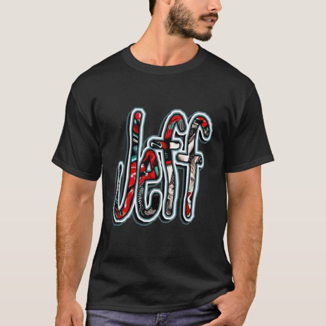jeffysml jeffysml jeffy puppetthe jeffy gamefull  T-Shirt (Front)