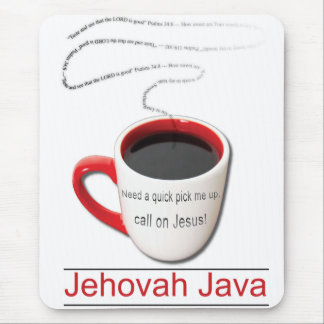 Jehovah Java Mouse Pad
