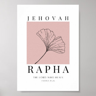 Jehovah Rapha Printable  Poster