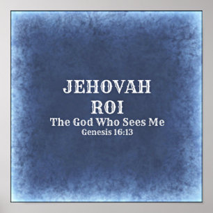 Jehovah Roi Poster