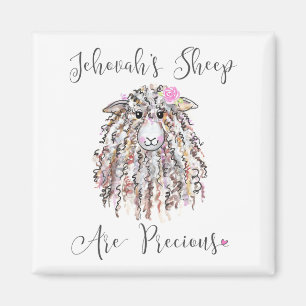 “Jehovah’s Sheep Are Precious”  Magnet