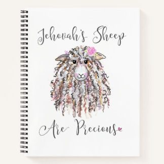 “Jehovah’s Sheep Are Precious” Notebook