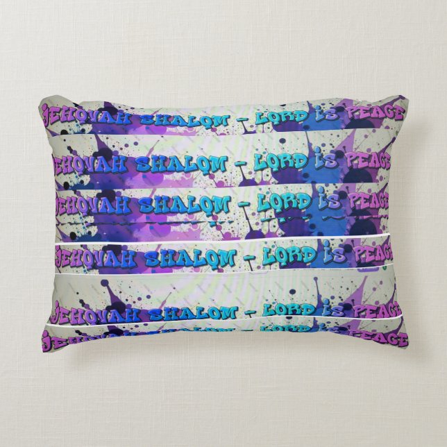 Jehovah Shalom pillow (Front)