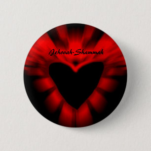 Jehovah-Shammah 6 Cm Round Badge