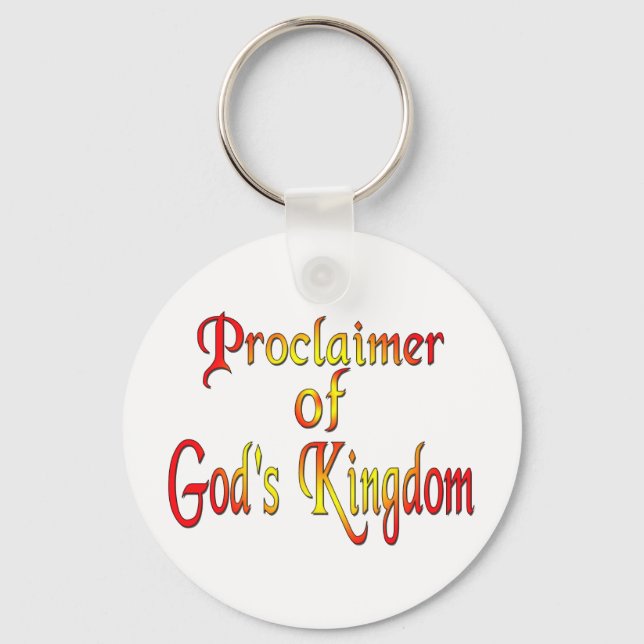 Jehovah's Witness Key Ring (Front)