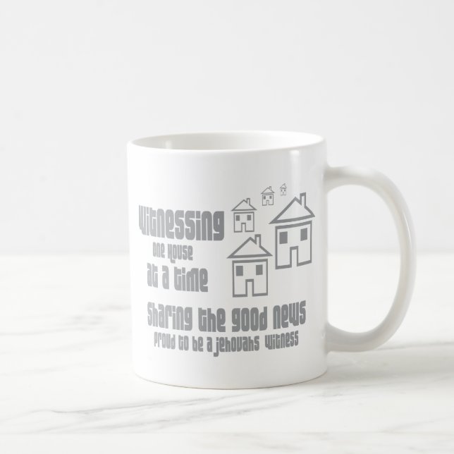 Jehovah's Witness Witnessing Coffee Mug (Right)