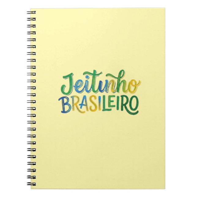 Jeitinho Brasileiro Notebook (Front)