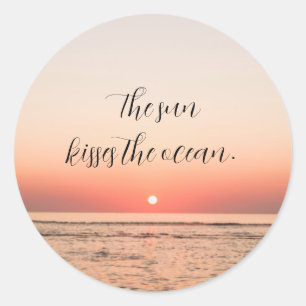 Jeju 02 Stickers Classic Round Sticker
