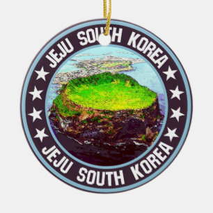 Jeju ceramic ornament