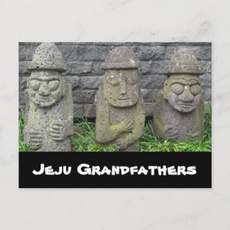 Jeju Grandfathers Postcard