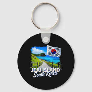 Jeju Island South Korea Country Travel Vacation Ko Key Ring