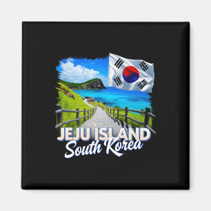 Jeju Island South Korea Country Travel Vacation Ko Magnet