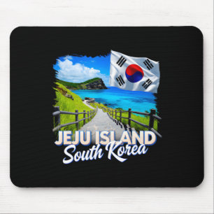Jeju Island South Korea Country Travel Vacation Ko Mouse Pad