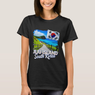 Jeju Island South Korea Country Travel Vacation Ko T-Shirt