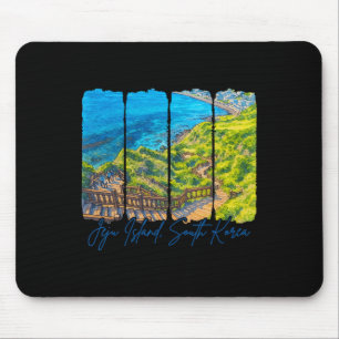 Jeju Island South Korea Traveling Trip Summer Vaca Mouse Pad