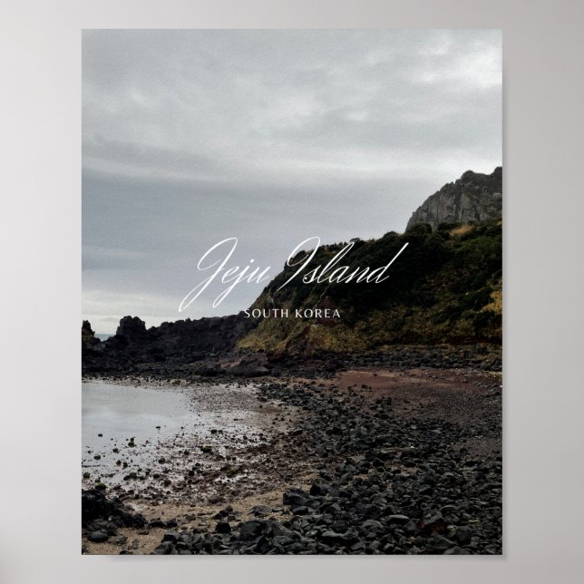 Jeju - Jeju Island - South Korea Island - 제주도 - 제주 Poster (Front)